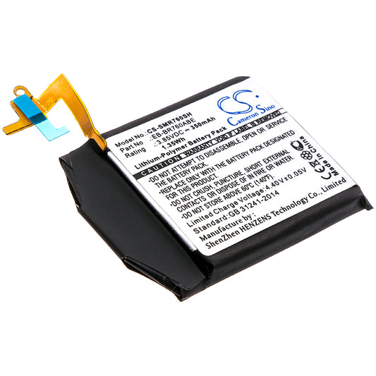 3.85V 350mAh/1.35Wh Li-Polymer Smartwatch Battery for Samsung