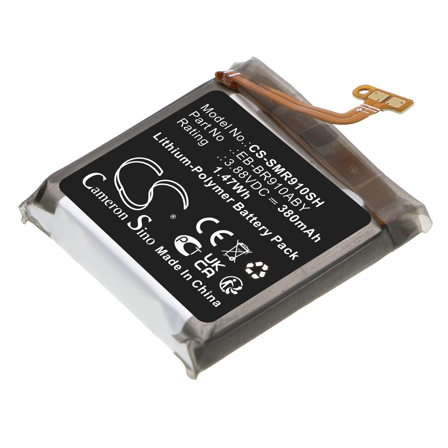 CS-SMR910SH Replacement Battery – Compatible with SM-R910, SM-R915, SM-R915U, Watch 5 44mm