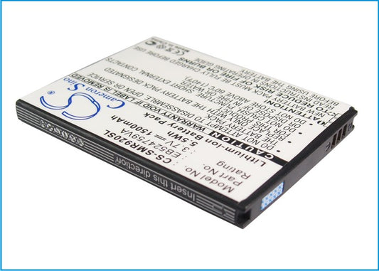 3.7V 1500mAh/5.5Wh Li-ion Mobile/SmartPhone Battery for Samsung