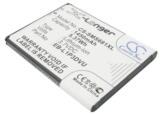 3.7VV 1450mAh/5.37Wh Li-ion Mobile/SmartPhone Battery for Samsung