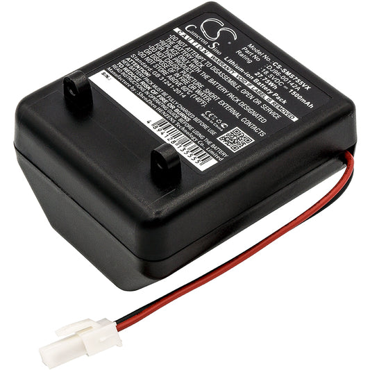 18.5V 1500mAh/27.75Wh Li-ion Vacuum Battery for Samsung