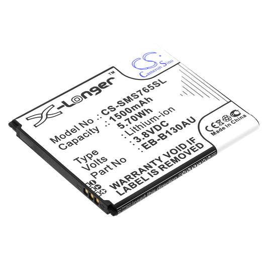 3.8V 1500mAh/5.70Wh Li-ion Mobile/SmartPhone Battery for Samsung