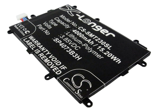 3.85V 4000mAh/15.20Wh Li-Polymer Tablet Battery for Samsung