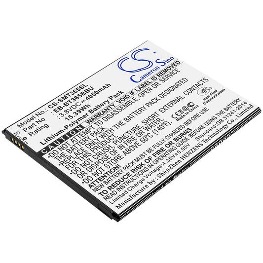 3.8V 4050mAh/15.39Wh Li-Polymer Tablet Battery for Samsung