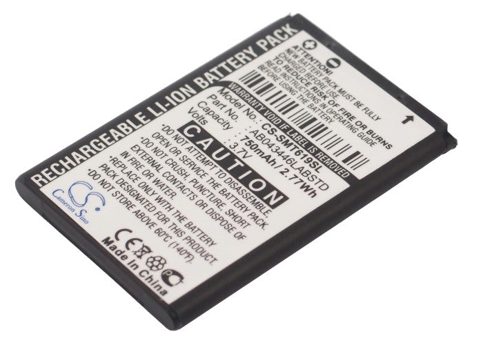 3.7V 750mAh/2.78Wh Li-ion Mobile/SmartPhone Battery for UMX