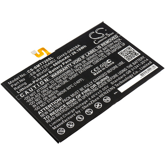 3.85V 6800mAh/26.18Wh Li-Polymer Tablet Battery for Samsung