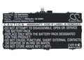 3.8V 7900mAh/30.02Wh Li-Polymer Tablet Battery for Samsung