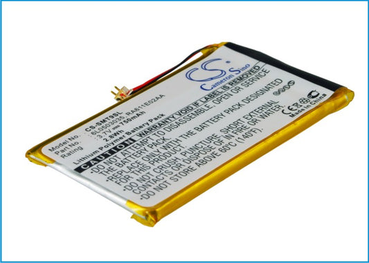 3.7V 750mAh/2.78Wh Li-Polymer MP3/MP4/PMP Battery for Samsung