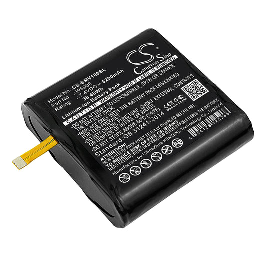 7.4V 5200mAh/38.48Wh Li-ion Barcode/Scanner Battery for Sunmi
