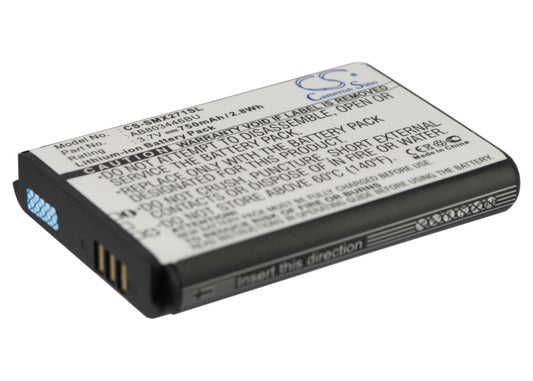 3.7V 750mAh/2.78Wh Li-ion Mobile/SmartPhone Battery for Samsung