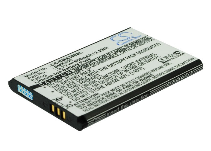 3.7V 600mAh Li-ion Mobile/SmartPhone Battery for Samsung