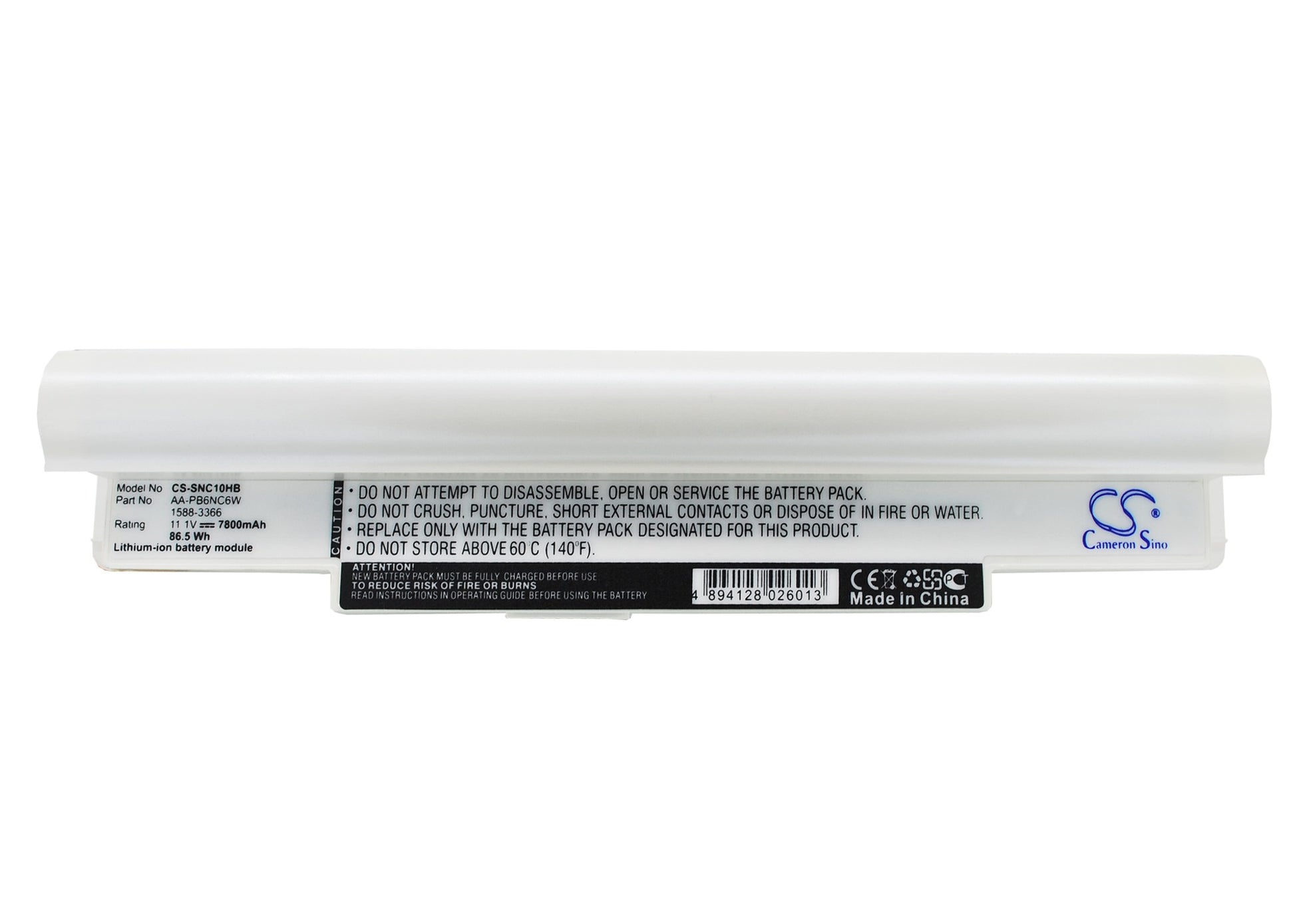 11.1V 7800mAh Li-ion Notebook/Laptop Battery for Samsung
