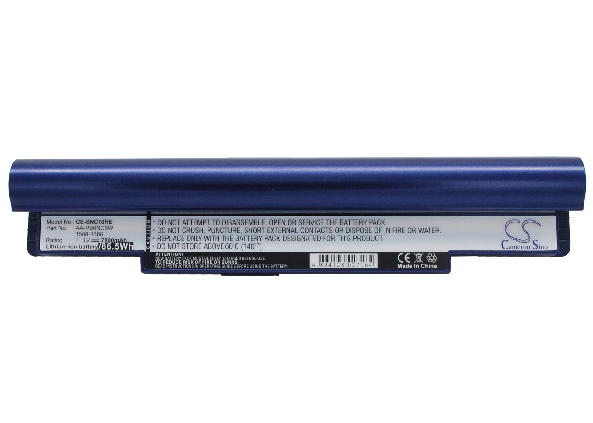 11.1V 7800mAh Li-ion Notebook/Laptop Battery for Samsung