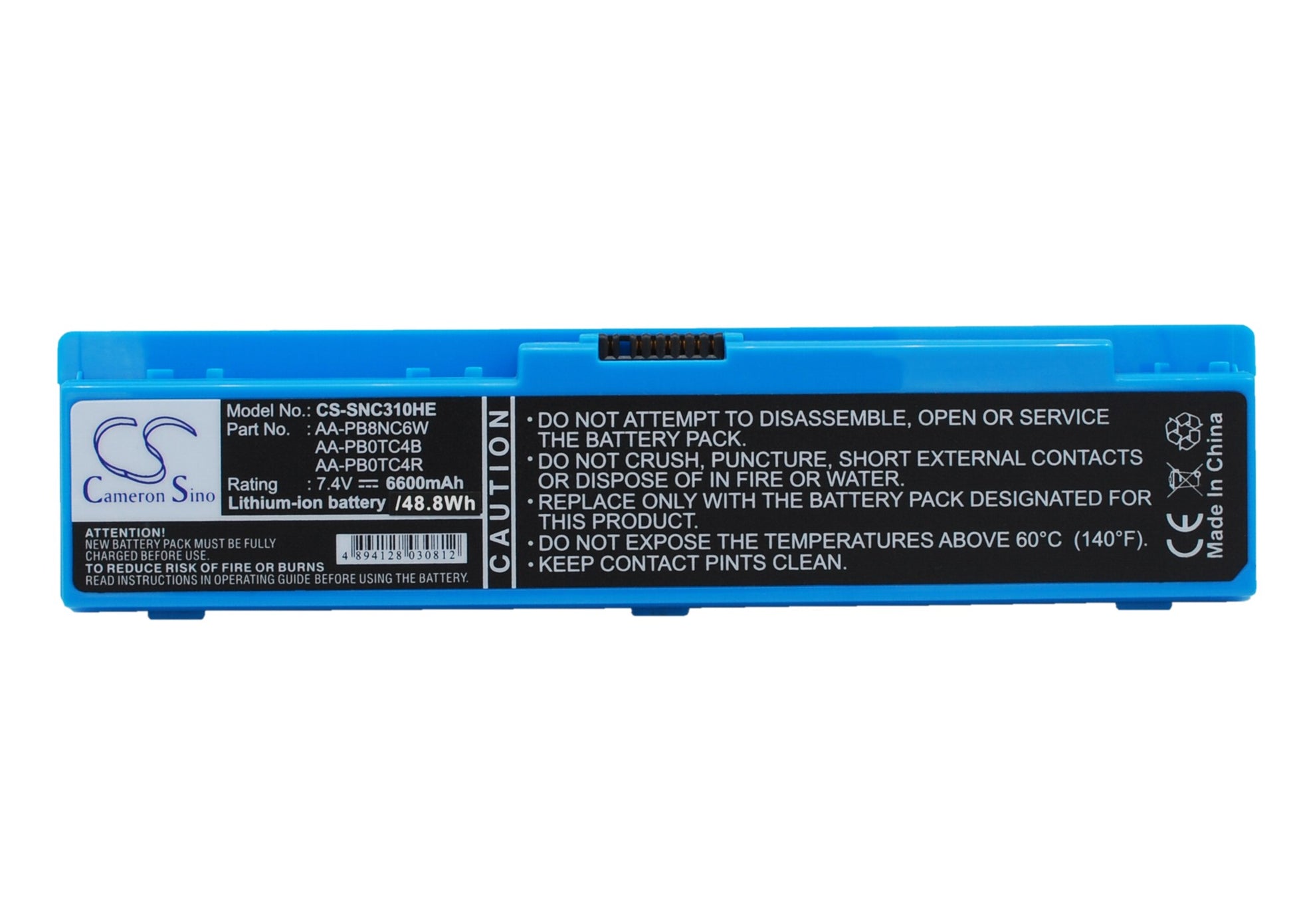 7.4V 6600mAh/48.84Wh Li-ion UMPC/Netbook Battery for Samsung