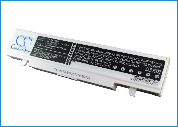 11.1V 6600mAh/73.26Wh Li-ion Notebook/Laptop Battery for Samsung