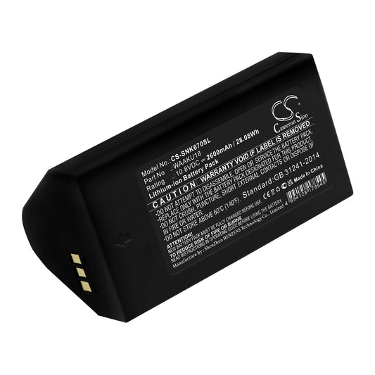 CS-SNK670SL Replacement Battery – Compatible with KT-560, KT-640, KT-670