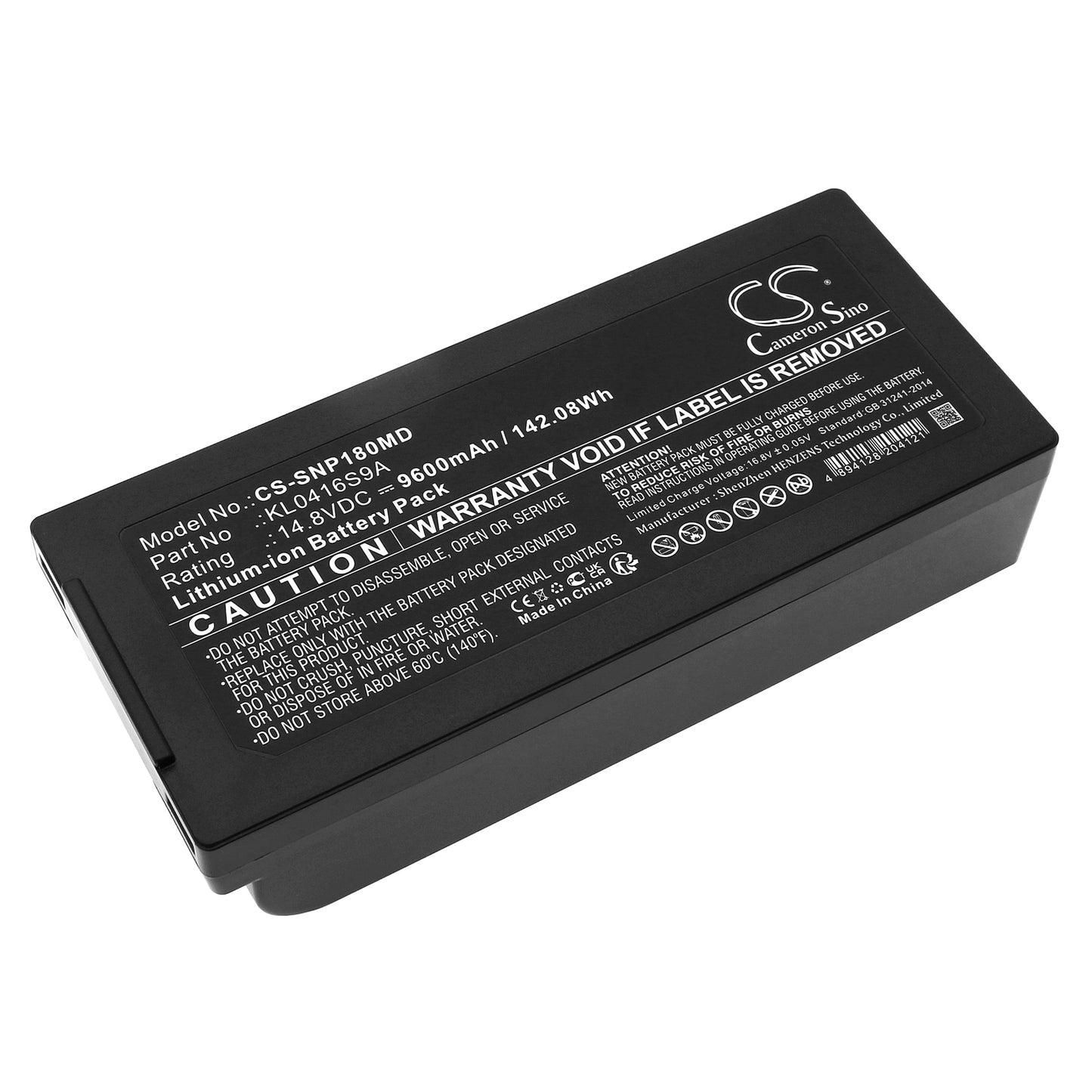 CS-SNP180MD Replacement Battery – Compatible with S7, S8 EXP, S9, ST-180