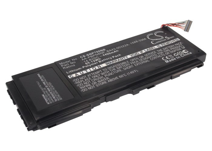 14.8V 4400mAh/65.12Wh Li-Polymer Notebook/Laptop Battery for Samsung