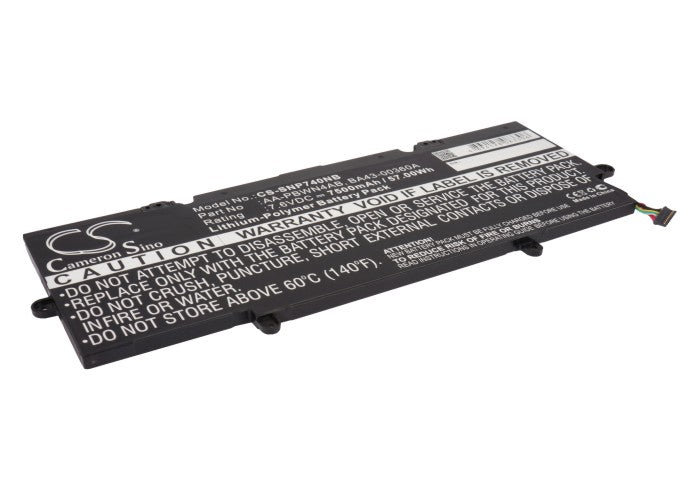 CS-SNP740NB Replacement Battery – Compatible with 530U4E, 730U3E, 730U3E-A01, 730U3E-K01, 730U3E-S04DE, 740U3E, 740U3E-A01UB, 740U3E-S01, 740U3E-S02DE, 740U3E-X01, 740U3E-X02, ATIV Book 5 540U, ATIV Book 5 540U4, ATIV Book 5 540U4E, ATIV Book 5 NP540U4, ATIV Book 5 NP540U4E, ATIV Book 5 NP740, ATIV Book 5 NP740U3E, ATIV Book 5 NT540U4, ATIV Book 5 NT540U4E, ATIV Book 7, ATIV BOOK 7 NP730U3E-K01NL, ATIV BOOK 7 NP740U3E-X01NL, ATIV BOOK 7 NP740U-X02, NP530U4E-A01CN, NP530U4E-A03CN,
