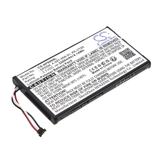 3.7V 2200mAh/8.14Wh Li-Polymer Game/PSP/NDS Battery for Sony