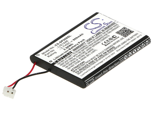 3.7V 800mAh/2.96Wh Li-ion Game/PSP/NDS Battery for Sony