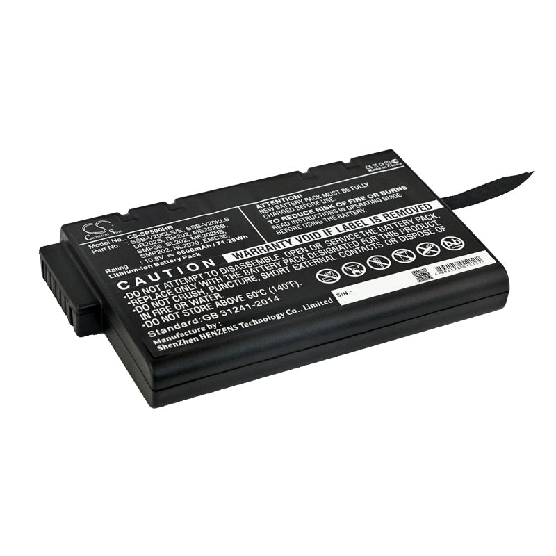 10.8V 6600mAh/71.28Wh Li-ion Notebook/Laptop Battery for TJ Technolo