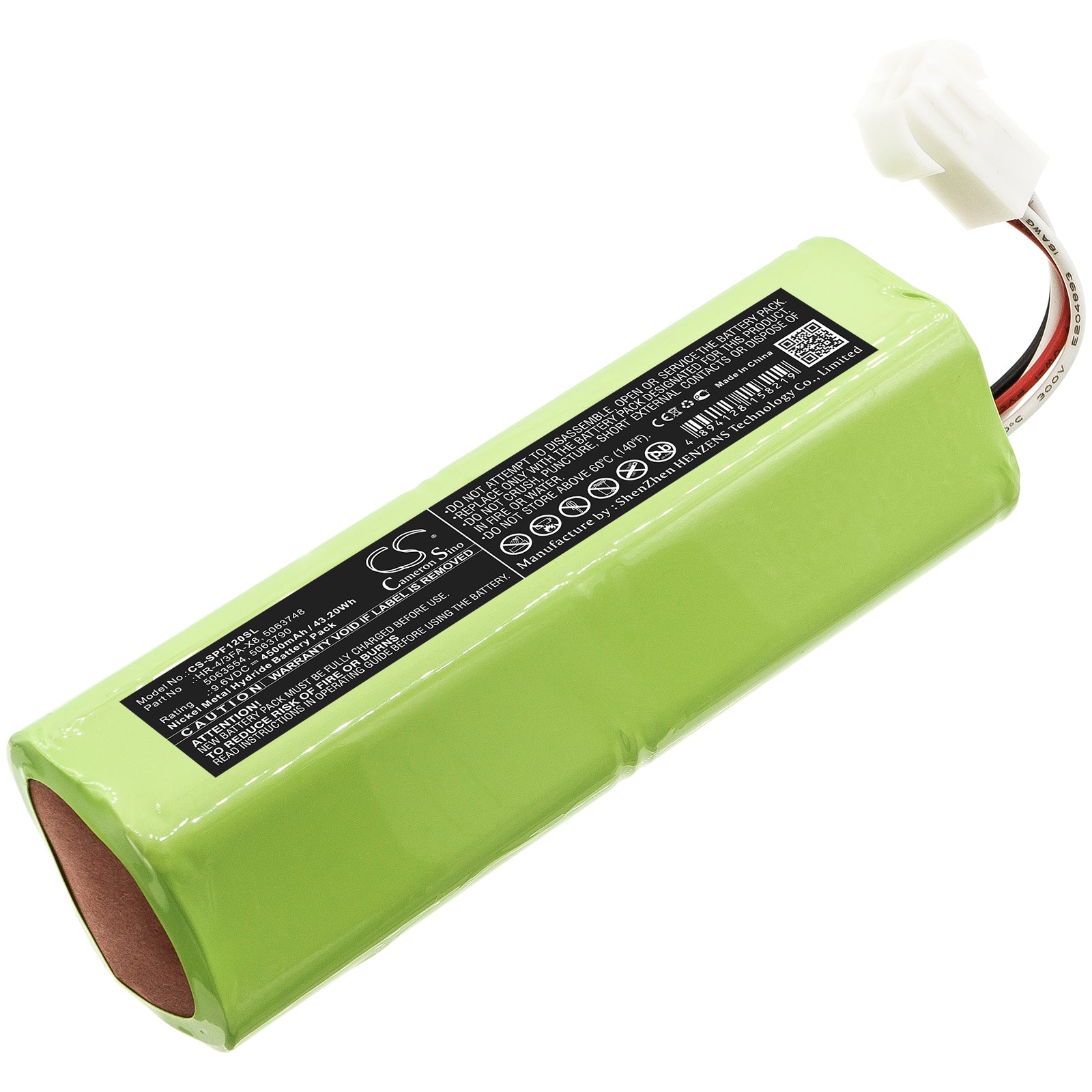 CS-SPF120SL Replacement Battery – Compatible with Proflow Sc, Proflow SC 120, Proflow SC160, Sc Asbestos