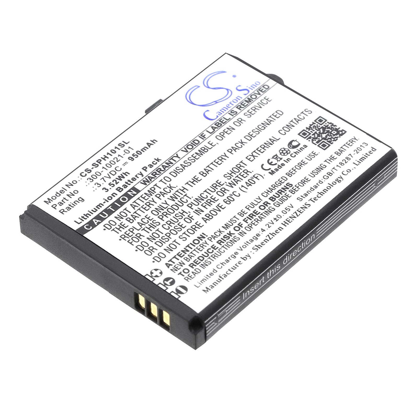 3.7V 950mAh/3.52Wh Li-ion VoIP Phone Battery for Netgear