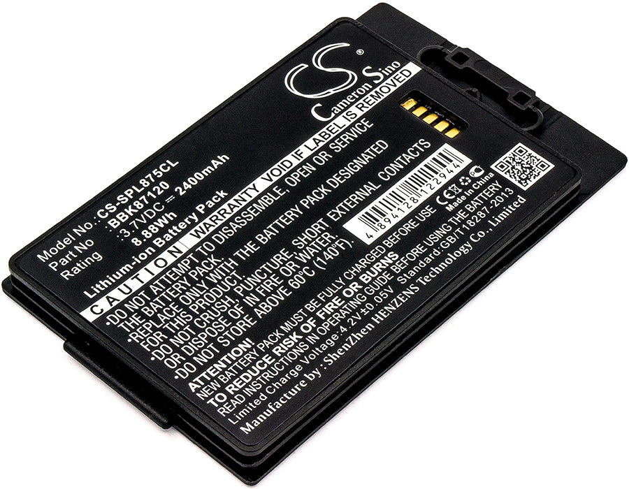 3.7V 2400mAh/8.88Wh Li-ion Cordless Phone Battery for Spectralink
