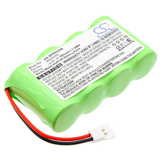 4.8V 300mAh Ni-MH Pager Battery for Signologies
