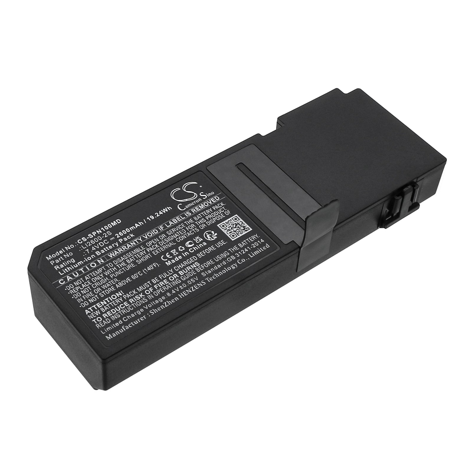 CS-SPN100MD Replacement Battery – Compatible with iCare SN-A2T, SN-A1, SN-A2T, SN-S1