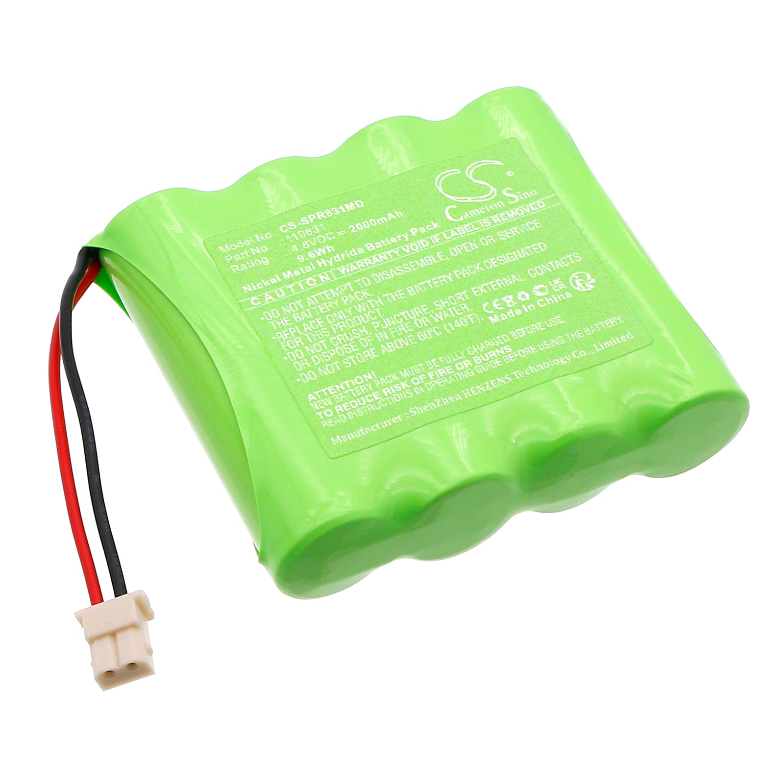 CS-SPR831MD Replacement Battery – Compatible with pression arterielle Pro-H