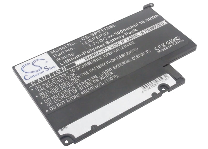 3.7V 5000mAh/18.50Wh Li-Polymer Tablet Battery for Sony