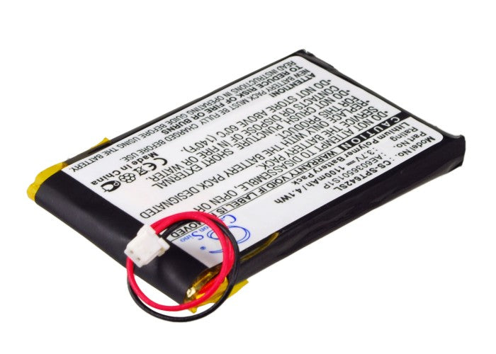 3.7V 1100mAh Li-Polymer GPS/Navigator Battery for Spetrotec