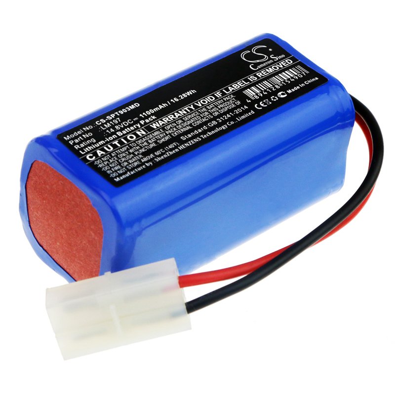 Cameron Sino 14.8V 1100mAh Li-ion Battery for Spring ECG-903A