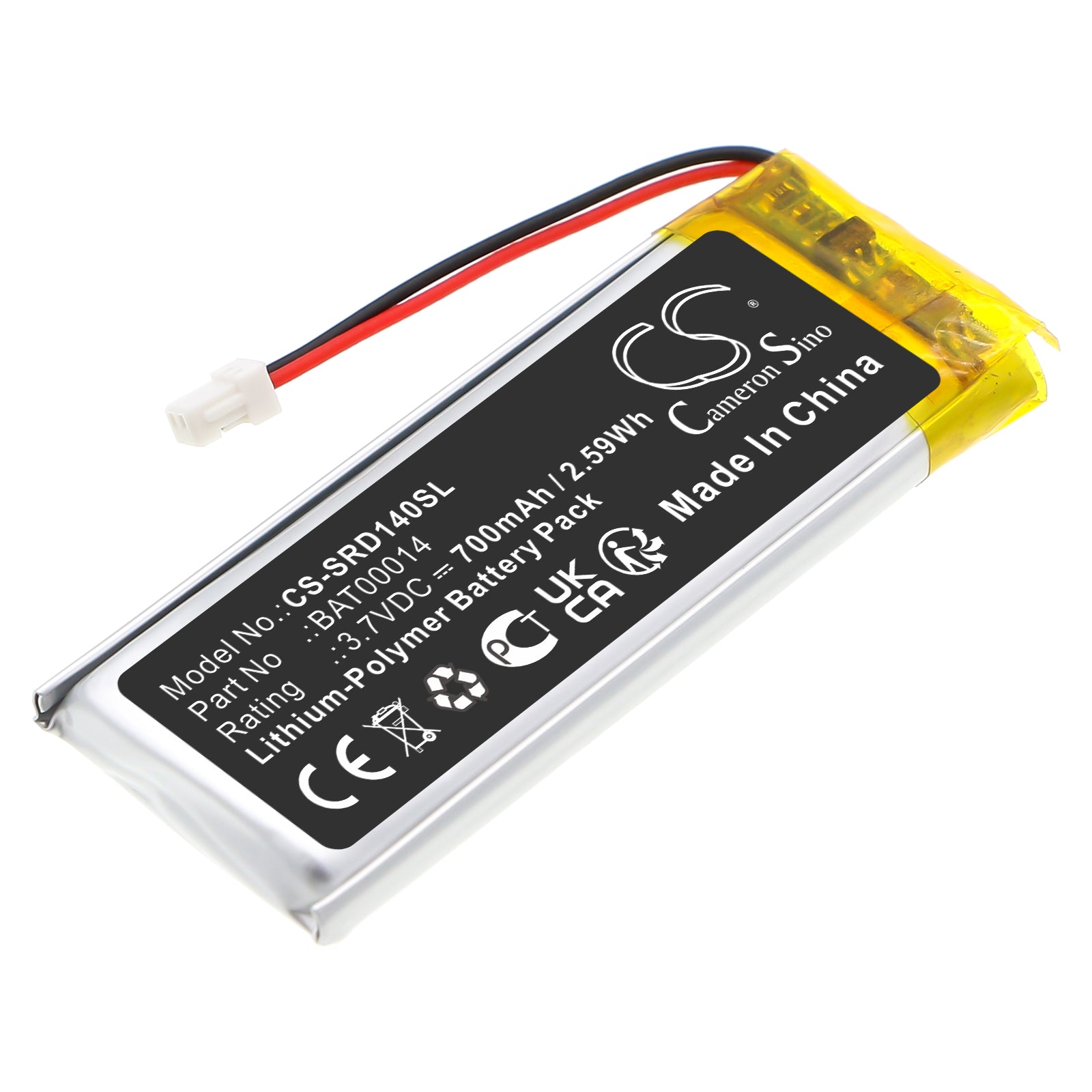 CS-SRD140SL Replacement Battery – Compatible with Packtalk Edge