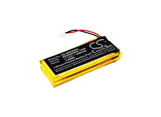 3.7V 800mAh/2.96Wh Li-Polymer Wireless Headset Battery for Cardo