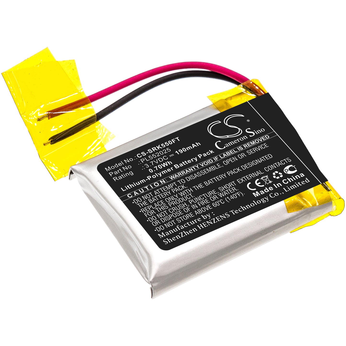 CS-SRK550FT Replacement Battery – Compatible with 550R