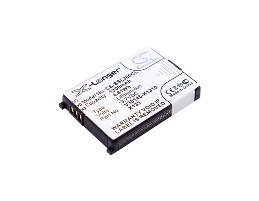 3.7V 1300mAh/4.81Wh Li-ion Cordless Phone Battery for Swisscom