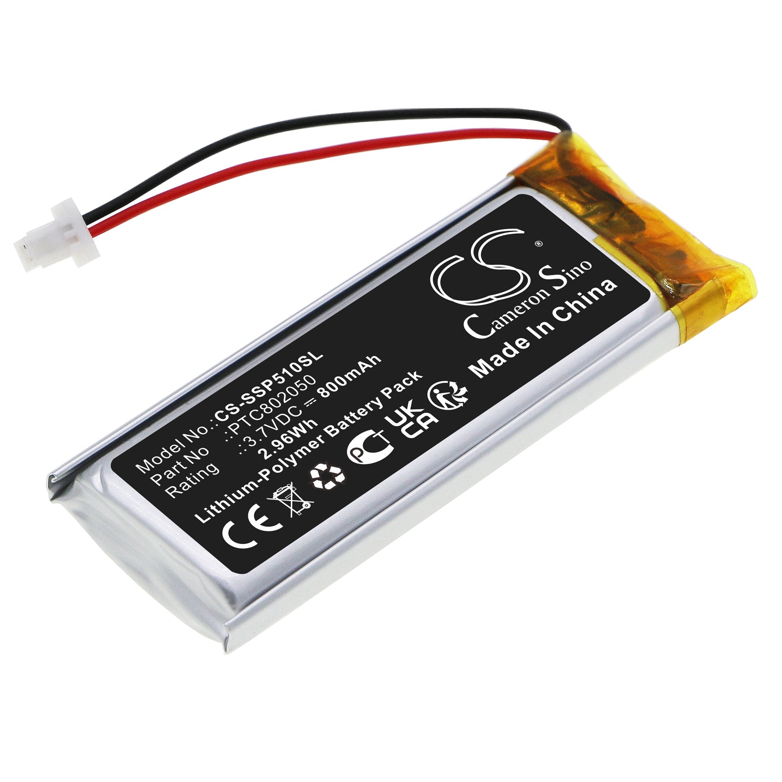 CS-SSP510SL Replacement Battery – Compatible with ACTIVE, CONNECT, EDGE, F2, F2S, F3, F3MC, F3S, F3XT, F4, F4MC, F4S, F4XT, F5, F5MC, F5S, F5XT, OFFROAD, SHAPE