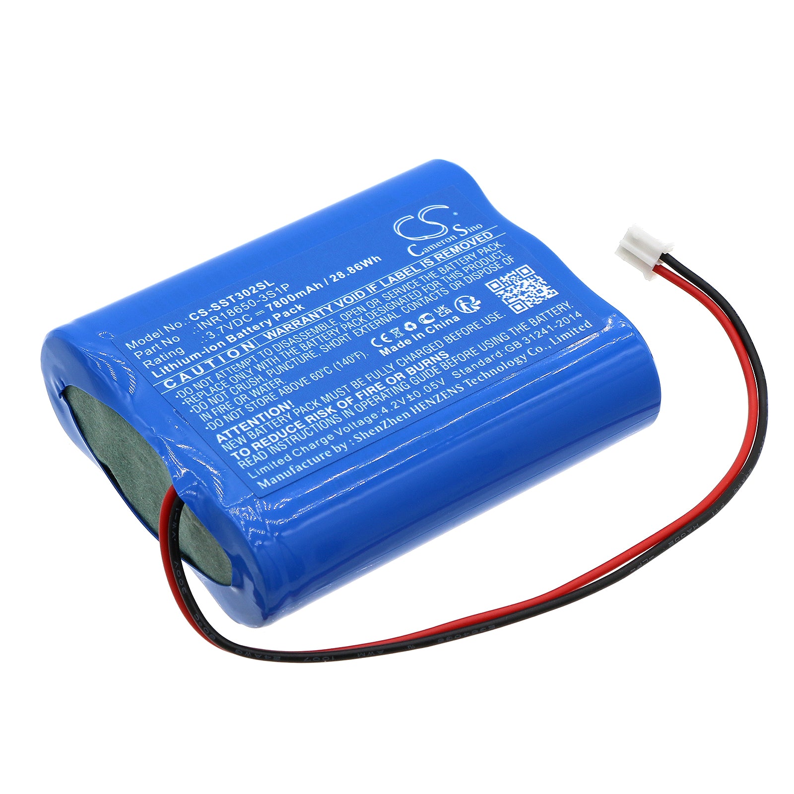 CS-SST302SL Replacement Battery – Compatible with BT1080, ST3024, ST3026, ST3027, ST3028