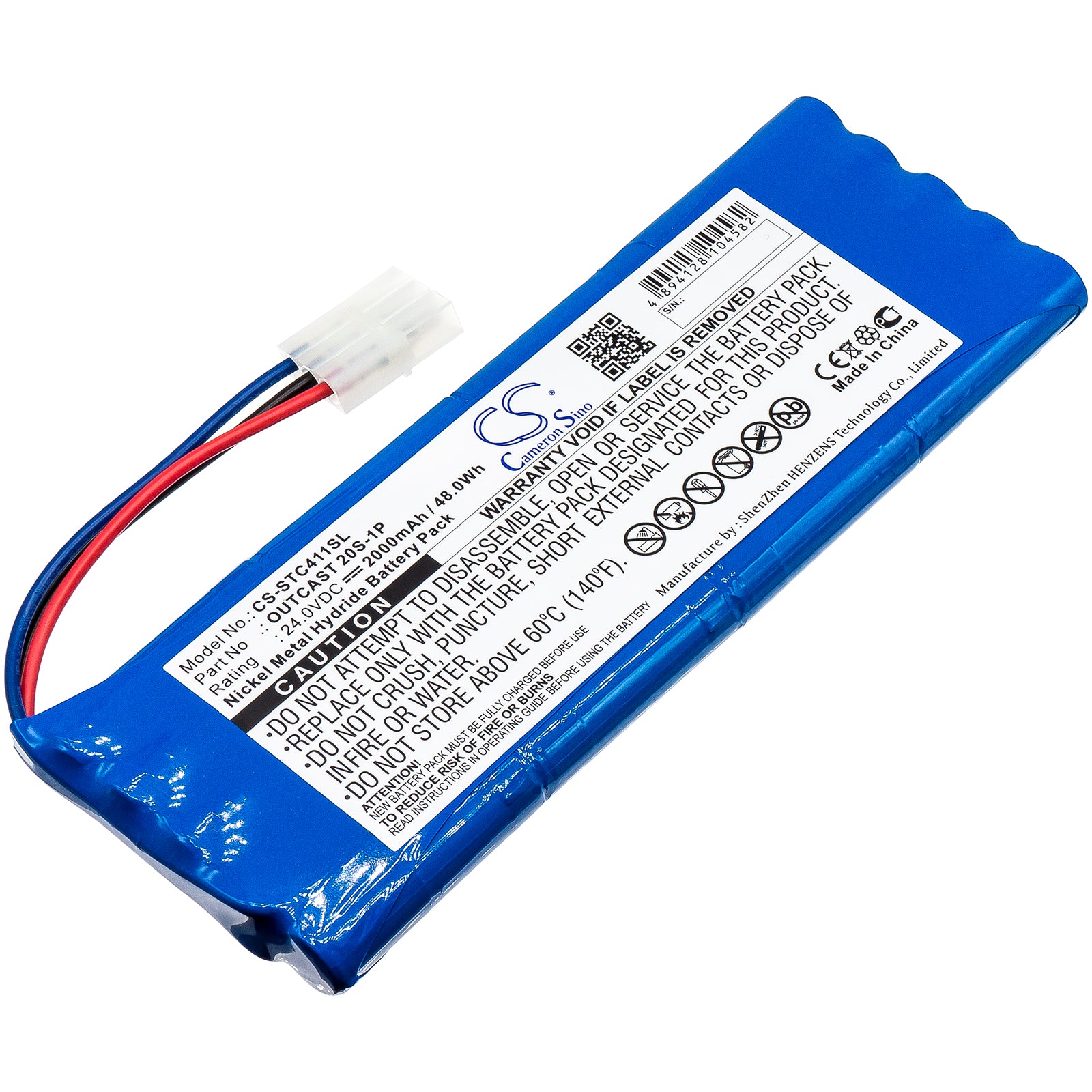 24V 2000mAh/48.00Wh Ni-MH Speaker Battery for Soundcast