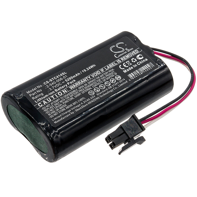 3.7V 5200mAh/19.24Wh Li-ion Speaker Battery for Soundcast