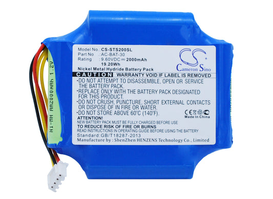 9.6V 2000mAh/19.20Wh Ni-MH Equipment/Survey Battery for ShinewayTech
