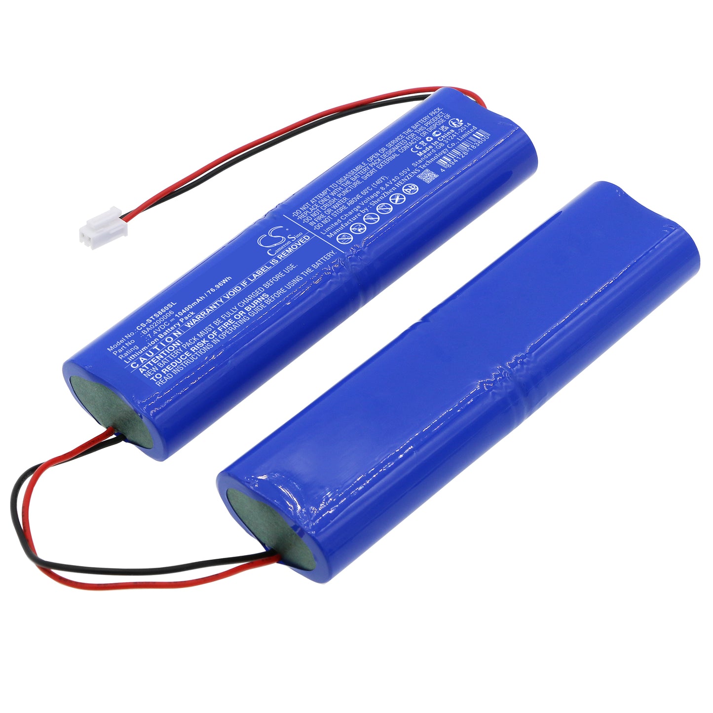 CS-STS860SL Replacement Battery – Compatible with S86 GPS, Southern S86 GPS