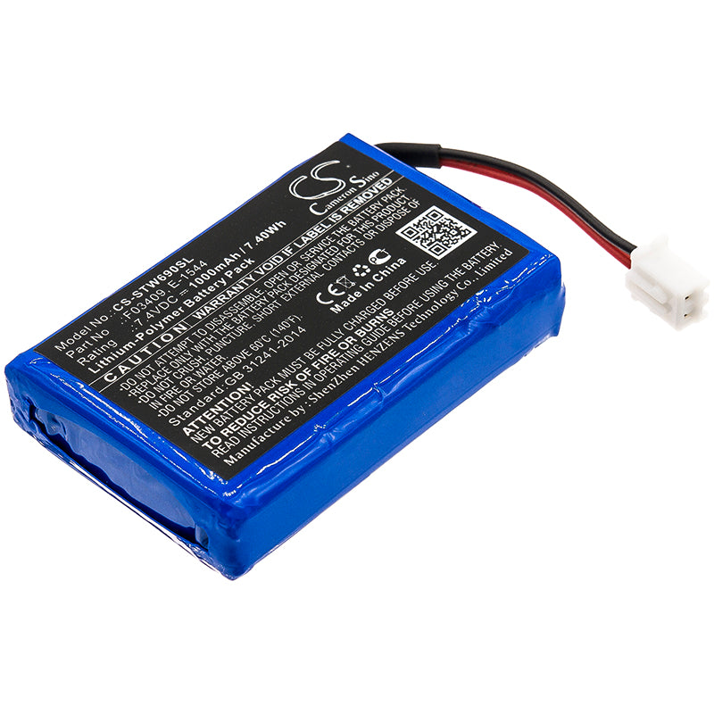CS-STW690SL Replacement Battery – Compatible with WS-6906, WS-6908, WS-6909, WS-6912, WS-6912 Digital Satellite Find, WS-6923, WS-6932, WS-6933, WS-6936