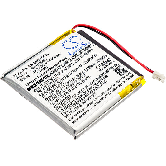 3.7V 1000mAh/3.70Wh Li-Polymer Wireless Headset Battery for Sony