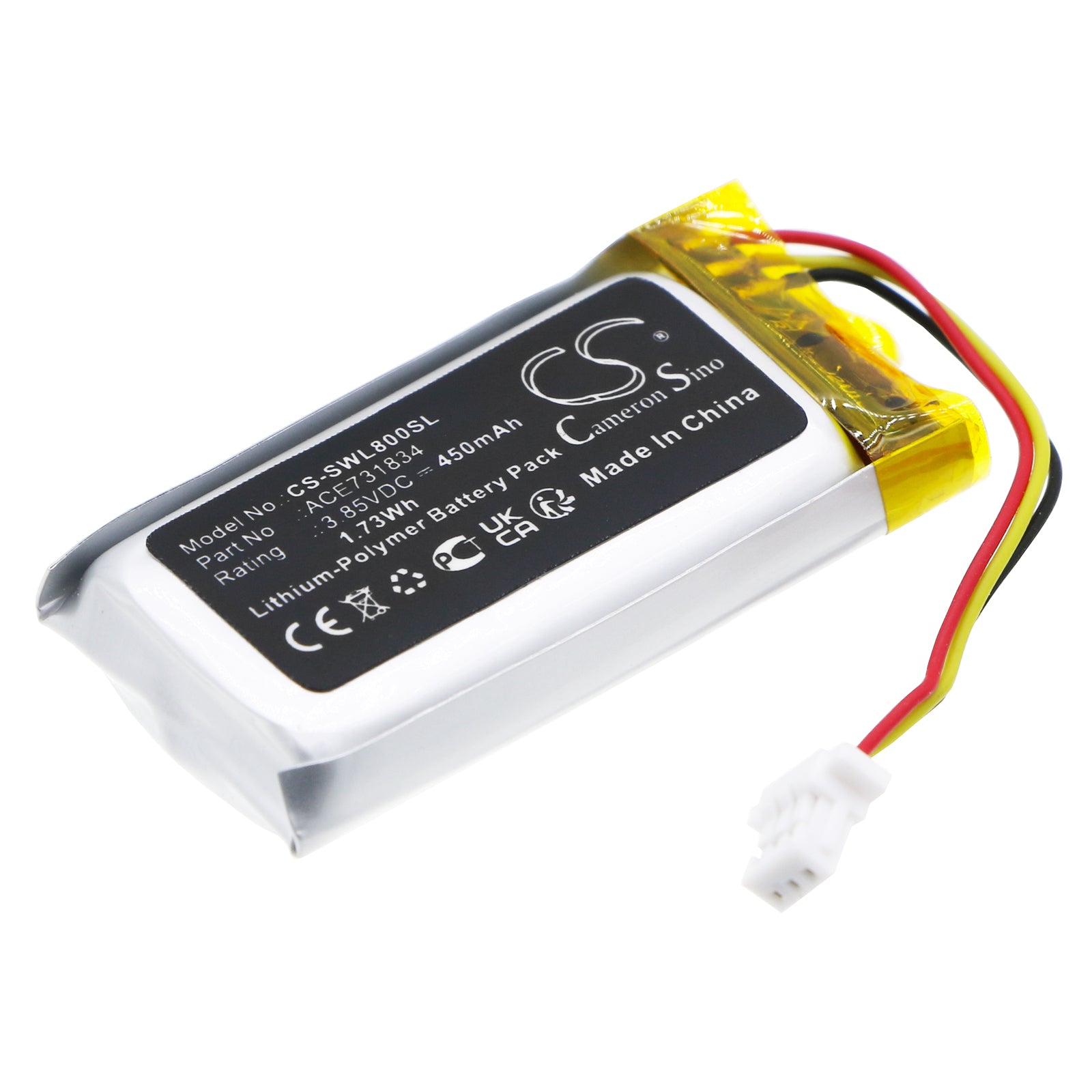 CS-SWL800SL Replacement Battery – Compatible with LinkBuds S Charging Case, WF-LS900N Charging Case