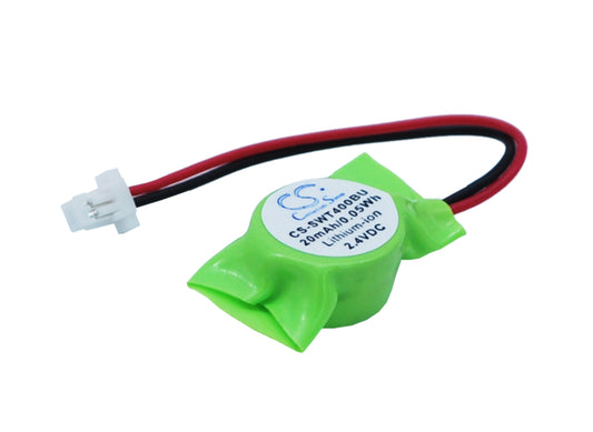 2.4V 20mAh/0.05Wh Ni-MH CMOS/BackUp Battery for Symbol
