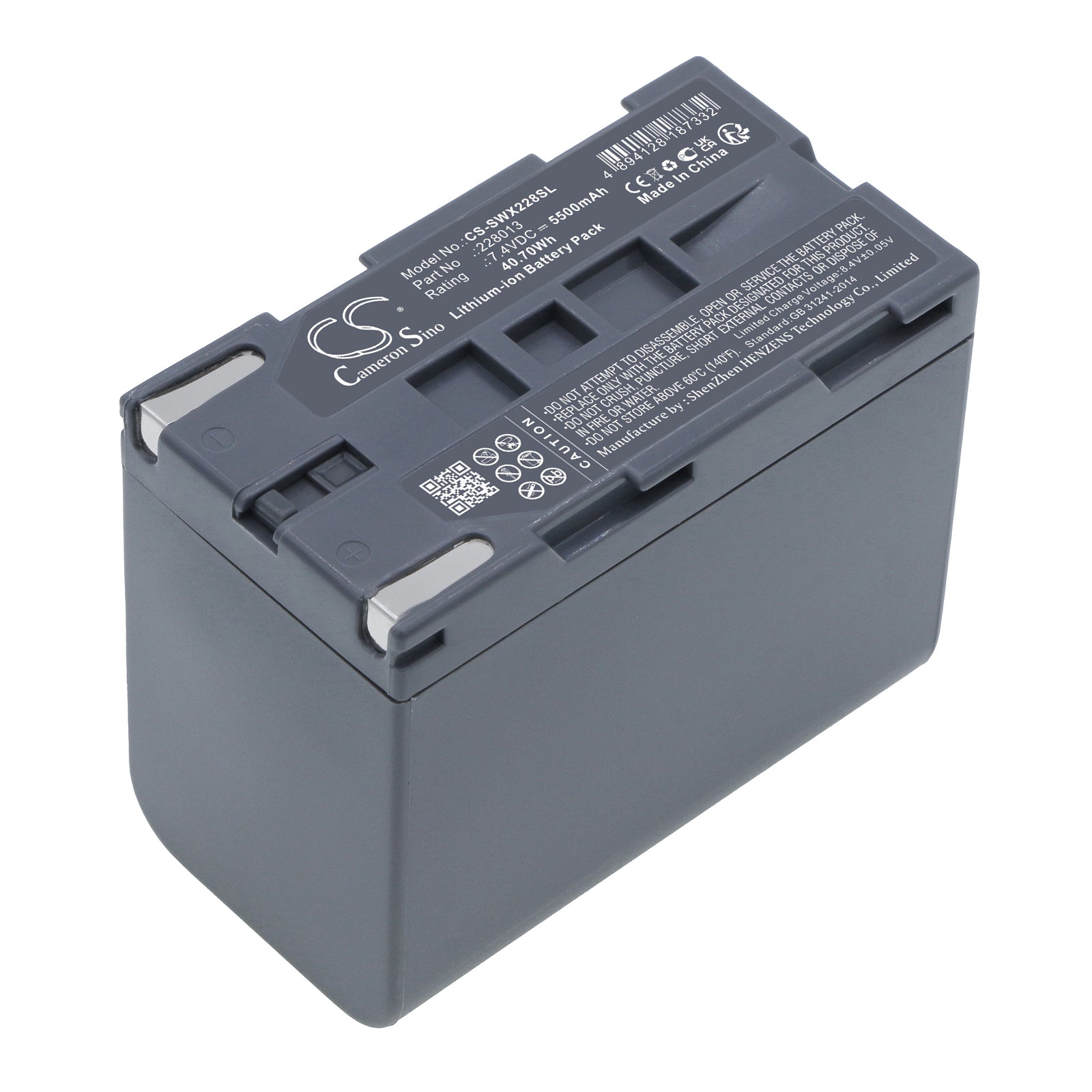 CS-SWX228SL Replacement Battery – Compatible with WireXpert, WireXpert WX_AC_BAT1